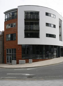 Scholars Gate residential development. Apartments. Birmingham, England UK